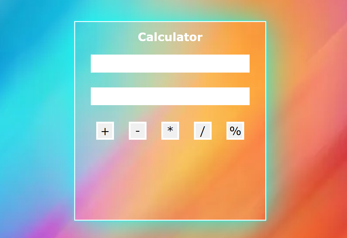 Calculator Project